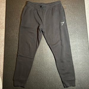 Gymshark Crest Joggers - Black - Medium